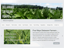 Tablet Screenshot of desoybeans.org